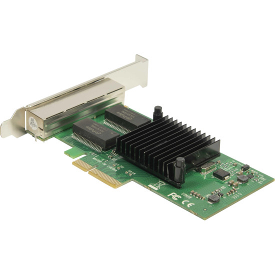 Мрежова карта Inter-Tech Argus ST-7238 PCIe, 4xRJ45 10/100/1000