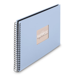Hama “Fine Art” Spiral Album, 36x32 cm, 50 Black Pages, Lagoon