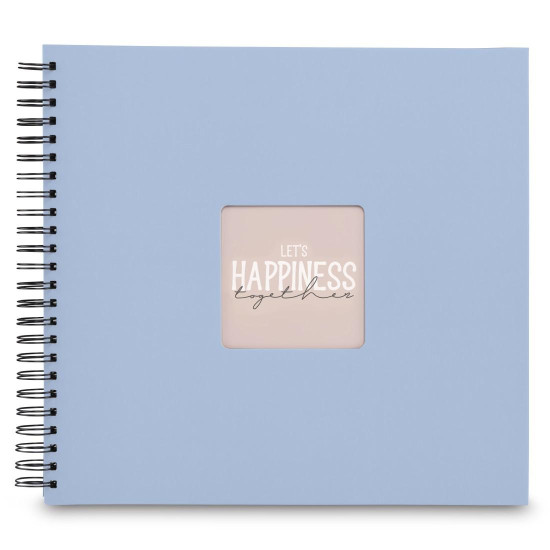 Hama “Fine Art” Spiral Album, 36x32 cm, 50 Black Pages, Lagoon