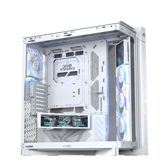 Case ASUS ROG CRONOX ARGB E-ATX Mid-Tower - White