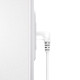Hama Power Cable, Angled Both Sides, Euro Plug, AC Connector C7, 5 m, white