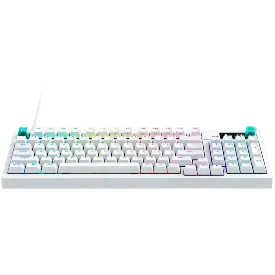 Геймърска механична клавиатура Logitech G316 X 98 - Hot-Swappable Tactile Switch - White