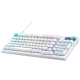 Геймърска механична клавиатура Logitech G316 X 98 - Hot-Swappable Tactile Switch - White