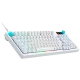 Геймърска механична клавиатура Logitech G316 X 98 - Hot-Swappable Tactile Switch - White