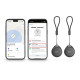 HAMA Тракер съвместим с Android и Apple, Bluetooth, 2 броя в комплект