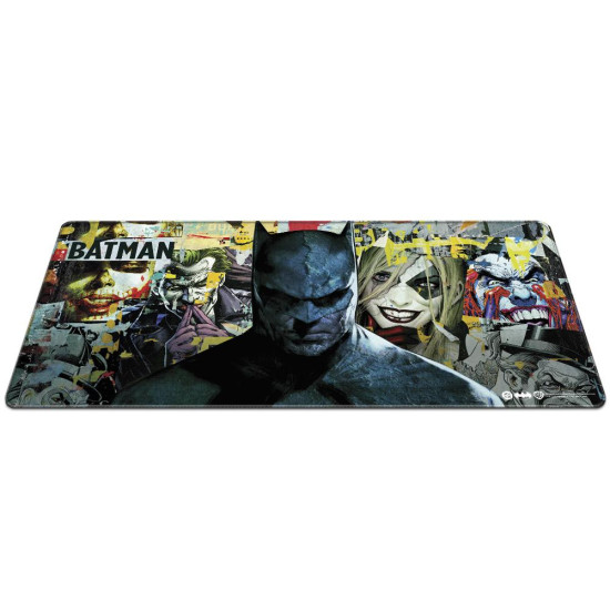 Mousepad DC Batman: Torn Collage - Batman and Villains, XL