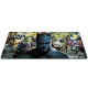 Mousepad DC Batman: Torn Collage - Batman and Villains, XL