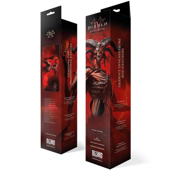 Gaming mousepad Diablo IV: Lord of Hatred - Mephisto, XL