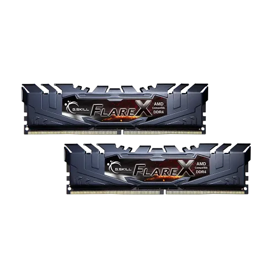 Memory G.SKILL Flare X 32GB(2x16GB) DDR4 3200MHz CL16 - F4-3200C16D-32GFX