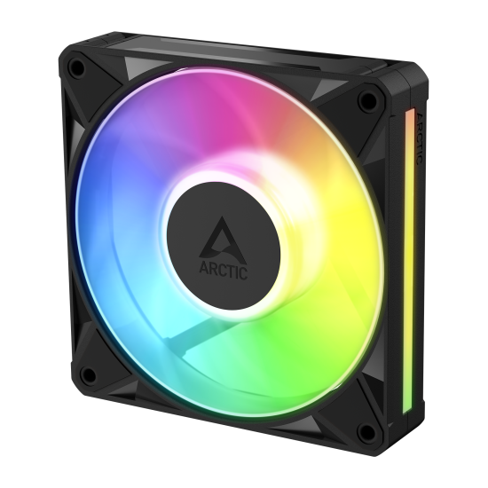 3-Pack Fan ARCTIC BioniX P12 A-RGB PWM 120mm Daisy Chain - Black