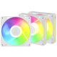 3-Pack Fan ARCTIC BioniX P14 A-RGB PWM 140mm Daisy Chain - White