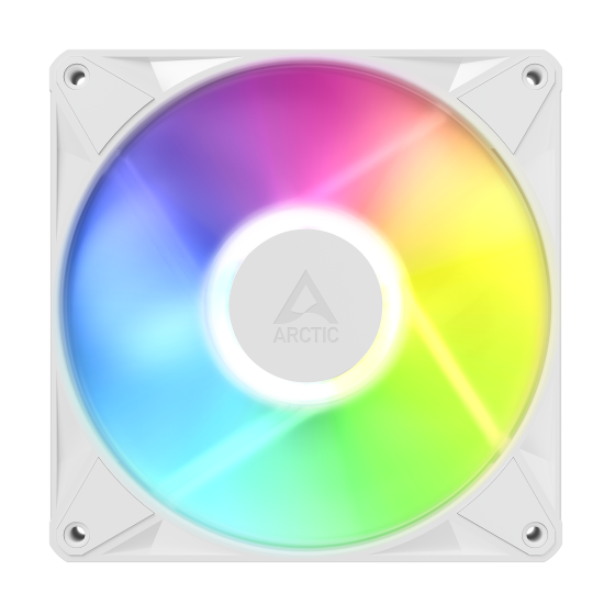 3-Pack Fan ARCTIC BioniX P14 A-RGB PWM 140mm Daisy Chain - White
