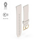 Hama Payment Wristband, NFC, Pay Contactlessly, for Watch/Smart Watch, 22 mm, beige