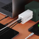 Hama Fast Charger with USB-C Charging Cable, for Laptop, PD, 100 W, 1.5 m, white