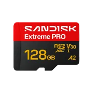 Sandisk карта Extreme Pro uSD microSDXC 128GB,  250MB/s & 120MB/s  U3 V30 UHS-I