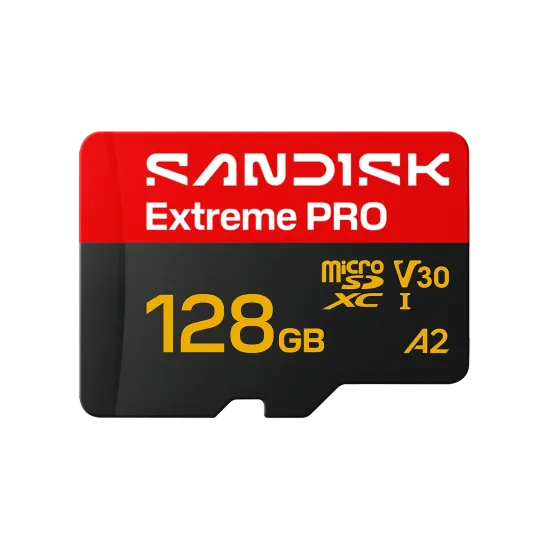Sandisk карта Extreme Pro uSD microSDXC 128GB,  250MB/s & 120MB/s  U3 V30 UHS-I