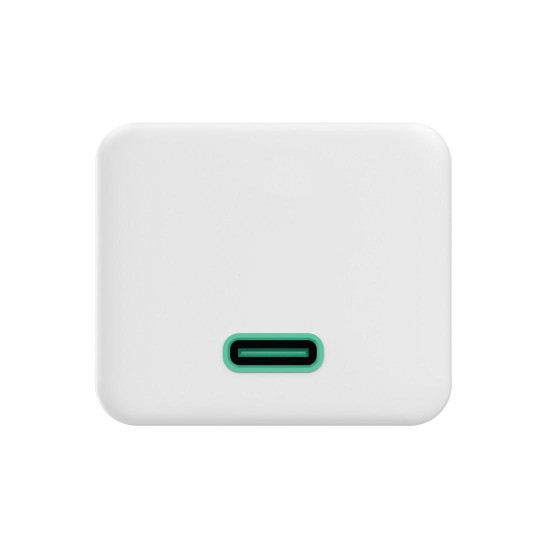 Hama Fast Charger with USB-C Charging Cable, Mini Charger, PD, 20W, 1 m, white