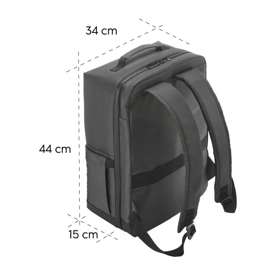 Hama “Traveller” Laptop Backpack, up to 41 cm (16.2”), anthracite