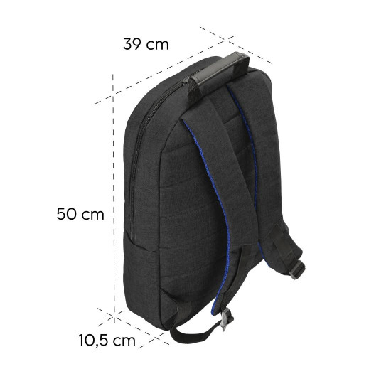 Hama “Genua” Laptop Backpack, Up to 44 cm (17.3”), black