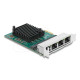 Delock Мрежова карта 4-порта 10/100/1000 Mb, PCI Ex x1, Realtek RTL8111F, Low profile bracket