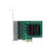 Delock Мрежова карта 4-порта 10/100/1000 Mb, PCI Ex x1, Realtek RTL8111F, Low profile bracket