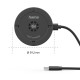 Hama Wireless Qi2 25W Charger, Inductive Charging Pad, Fast Charging, 25 W, blac