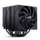CPU Cooler Jonsbo CC90 Dual Tower 130mm Display - Black