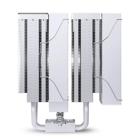 Охладител за процесор Jonsbo CC90 Dual Tower 130mm Display - Бял