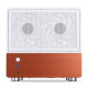 Case Jonsbo V12 Micro-ATX - White