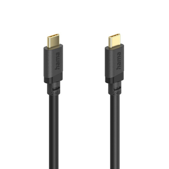 Hama USB-C Cable, USB 3.2 Gen1, 5 Gbit/s, 240 W, 1.5 m