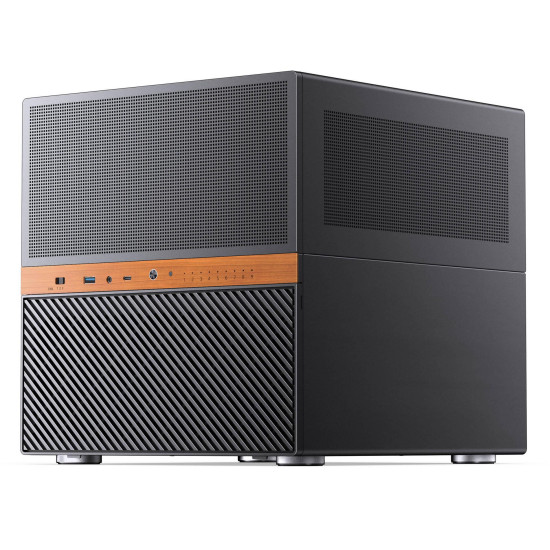Кутия Jonsbo N6 NAS Micro-ATX - Black