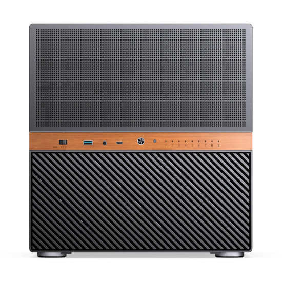 Кутия Jonsbo N6 NAS Micro-ATX - Black