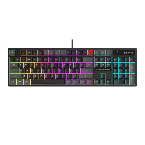 Геймърска клавиатура A4Tech Bloody B230N Neon Backlit - Черна