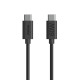 Hama Charging Cable, USB-C - USB-C, 60 W, 1.2 m, black