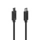Hama Charging Cable, USB-C - USB-C, 60 W, 1.2 m, black