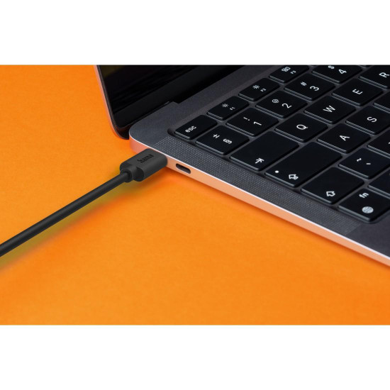 Hama Charging Cable, USB-C - USB-C, 60 W, 1.2 m, black
