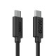 Hama Charging Cable, USB-C - USB-C, 60 W, 1.2 m, black