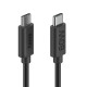 Hama Charging Cable, USB-C - USB-C, 60 W, 1.2 m, black