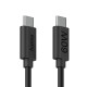 Hama Charging Cable, USB-C - USB-C, 60 W, 1.2 m, black