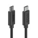 Hama Charging Cable, USB-C - USB-C, 60 W, 1.2 m, black