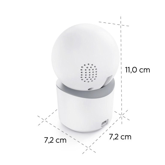 Hama Smart surveillance camera, indoor, recording, pivotable