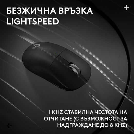 Геймърска безжична мишка Logitech G Pro X Superlight 2c SE - Black