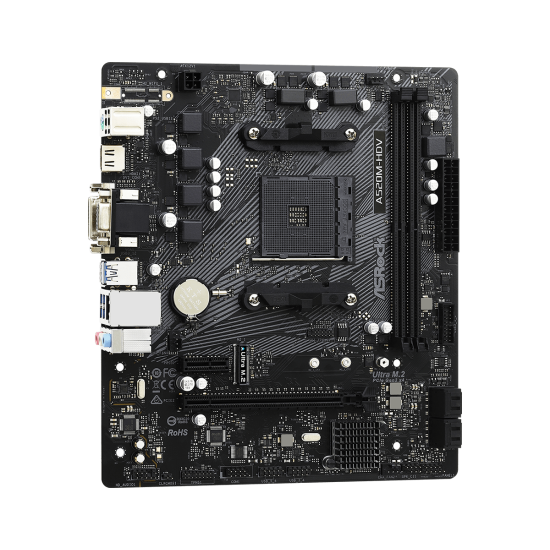 Дънна платка ASRock A520M-HDV, Socket AM4, mATX