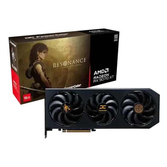 Graphic card PowerColor Radeon RX 9070 XT Hellhound Resonance Edition 16GB GDDR6