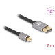 Delock Mini DisplayPort to DisplayPort, 8K, 60 Hz, 2 m