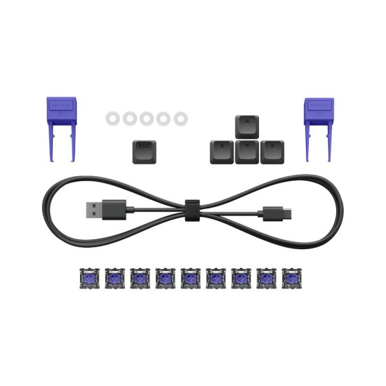 Геймърска механична клавиатура Logitech G512 X 75 - Dual Swap Analog/Mechanical Switch - Black