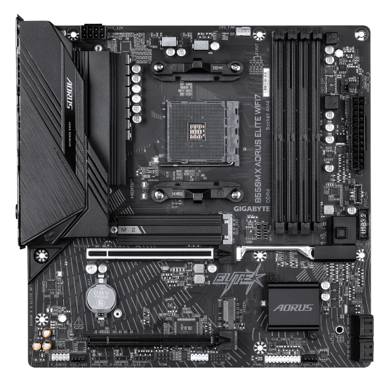 Motherboard GIGABYTE B550M X AORUS ELITE WIFI7, Socket AM4