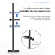 COOLMOON GH195, Graphics Card GPU Brace Support - Silver