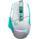 Геймърска безжична мишка Logitech G502 X Plus Lightsync RGB - Mint