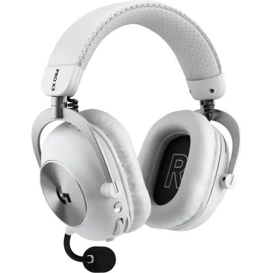 Wireless Gaming Headset Logitech PRO X3 Lightspeed - White